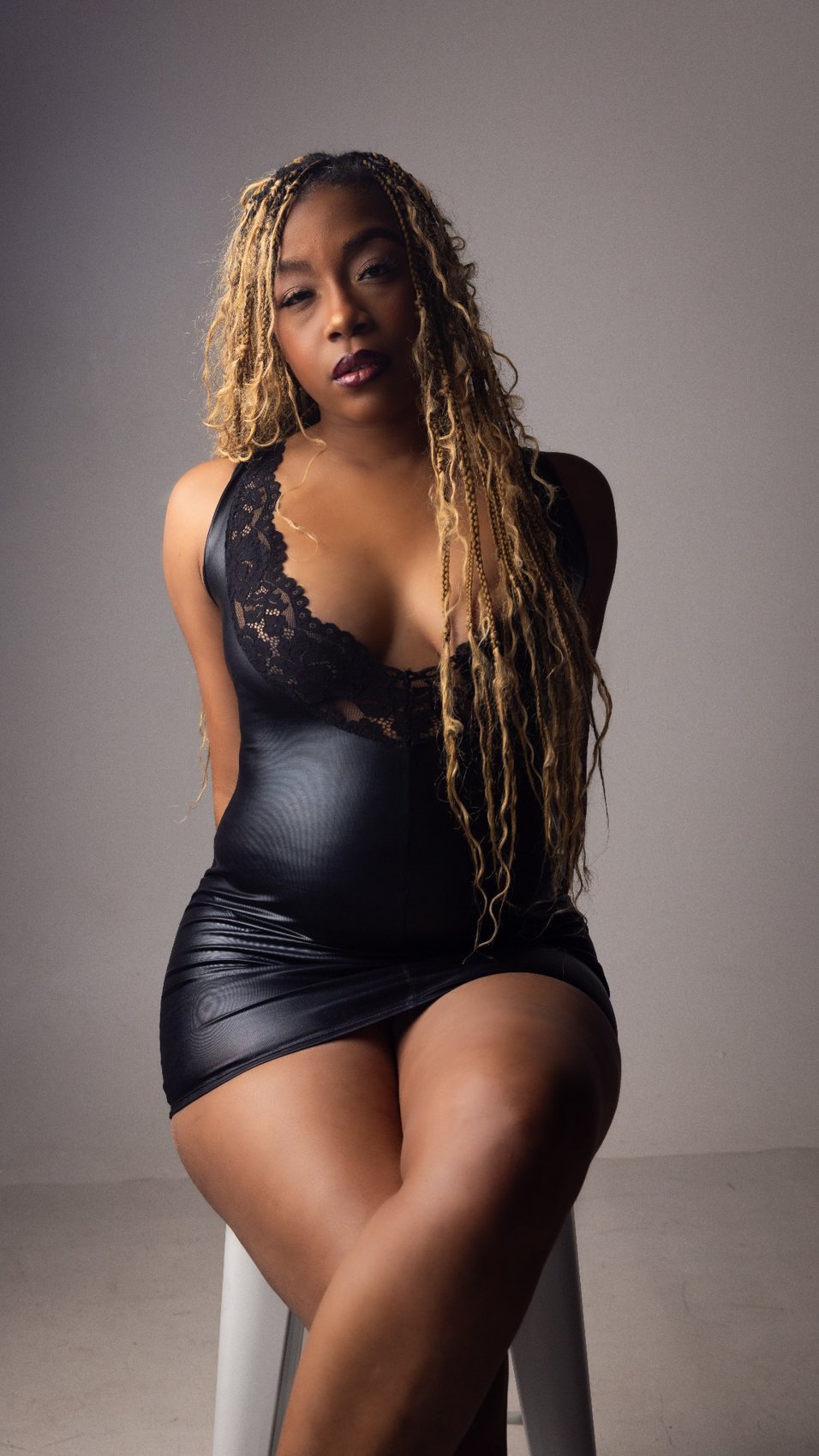 Studio fashion portrait — MAP Productions portfolio