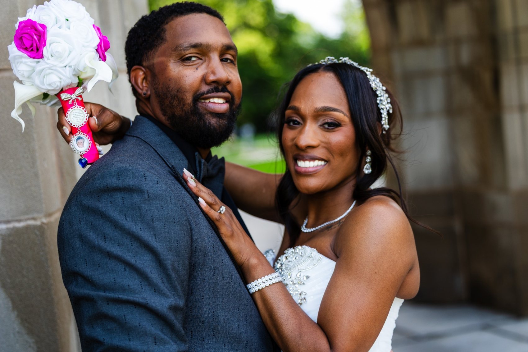 Bride and groom portrait — MAP Productions portfolio